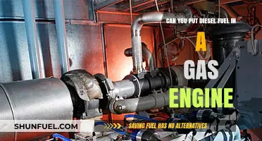 Diesel in a Gas Engine: What Happens?