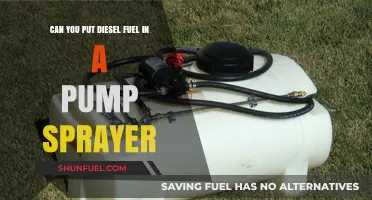 Using Diesel Fuel in Pump Sprayers: Safe or Not?