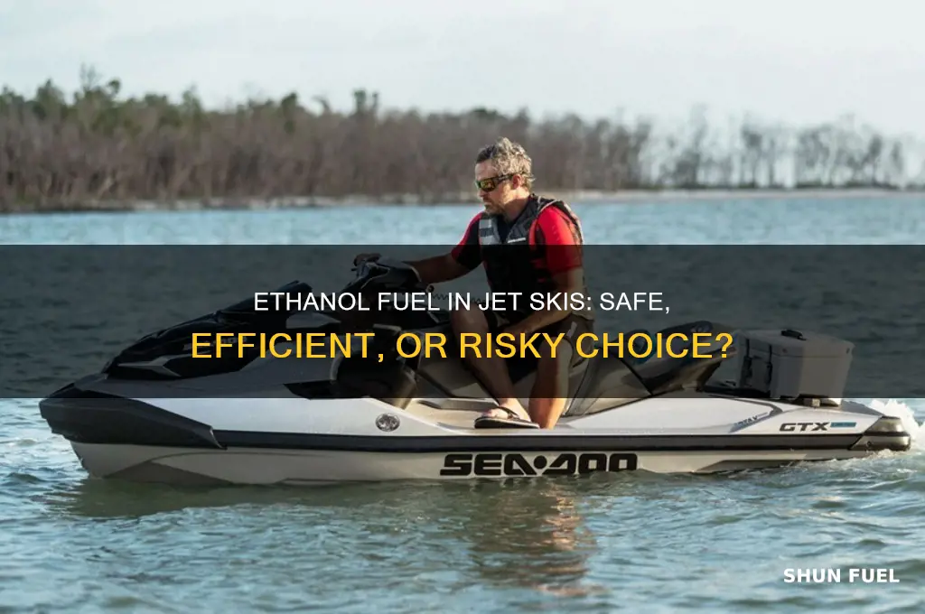 can you put ethanol fuel in a jet ski