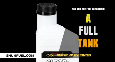 Fuel Cleaner in a Full Tank: Benefits, Risks, and Best Practices