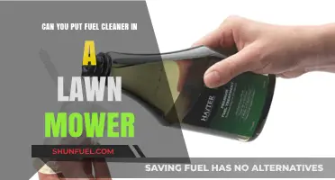 Fuel Cleaner in Lawn Mowers: Benefits, Risks, and Best Practices