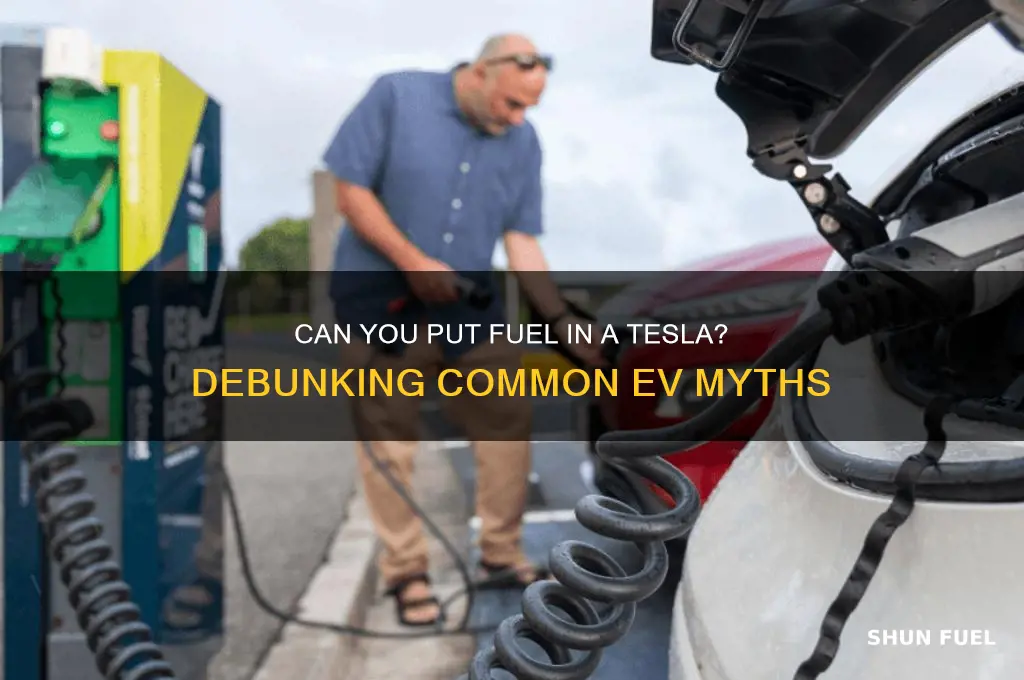can you put fuel in a tesla