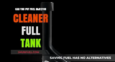 Should You Use Fuel Injector Cleaner in a Full Tank?
