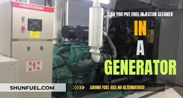 Fuel Injector Cleaner: Safe for Generators?