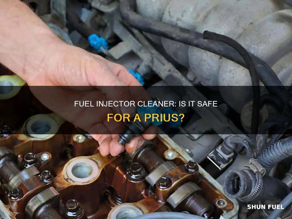 can you put fuel injector cleaner in a prius
