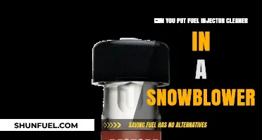 Can Fuel Injector Cleaner Boost Your Snowblower's Performance?