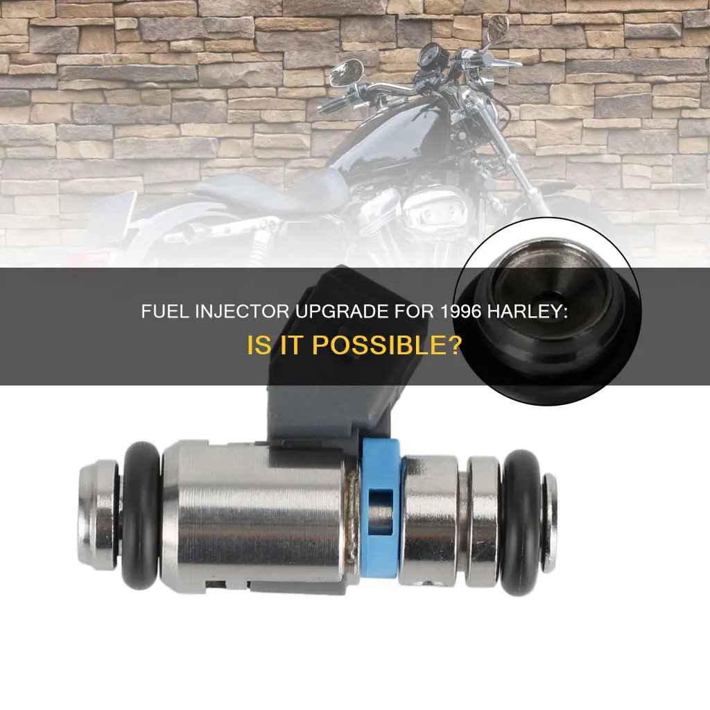 can you put fuel injector on 1996 harley