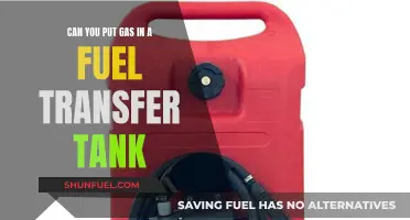 Fuel Transfer Tanks: Gas Storage and Safety