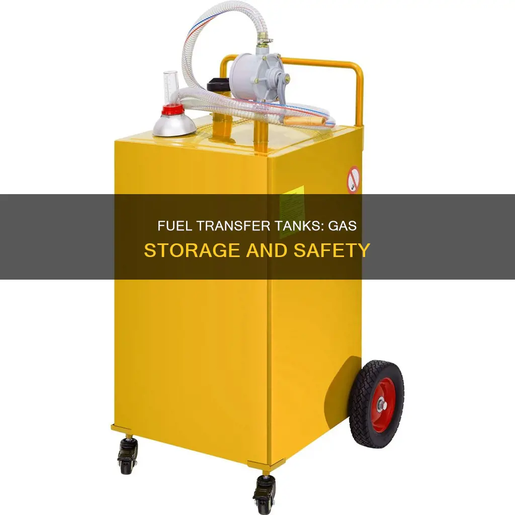 can you put gas in a fuel transfer tank