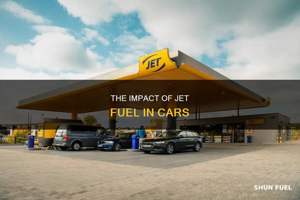 can you put jet fuel in a car