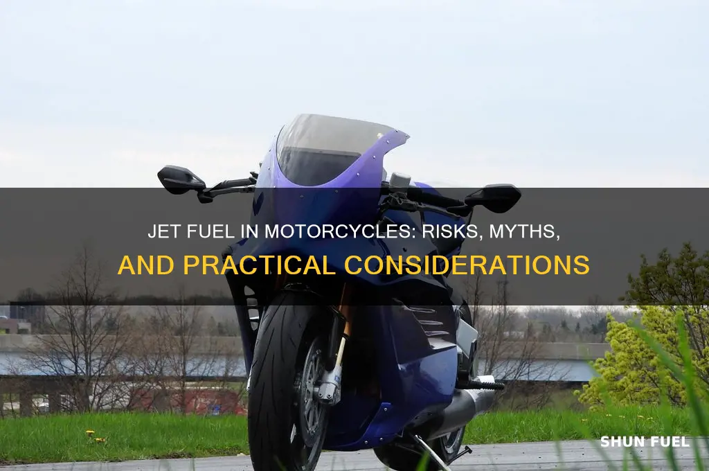 can you put jet fuel in a motorcycle