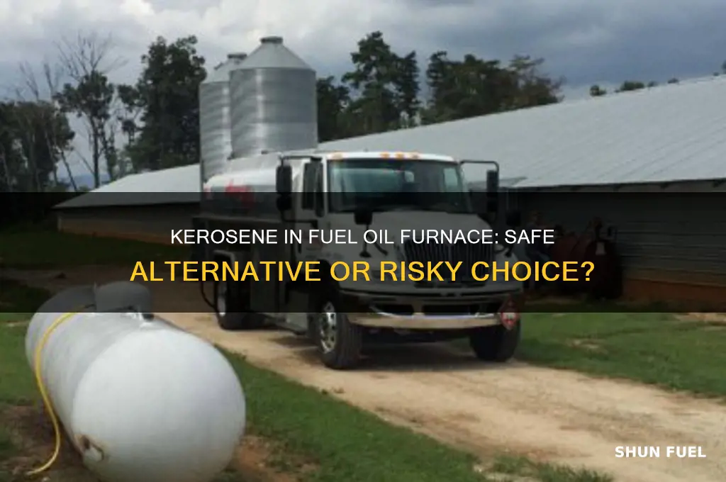 can you put kerosene in a fuel oil furnace