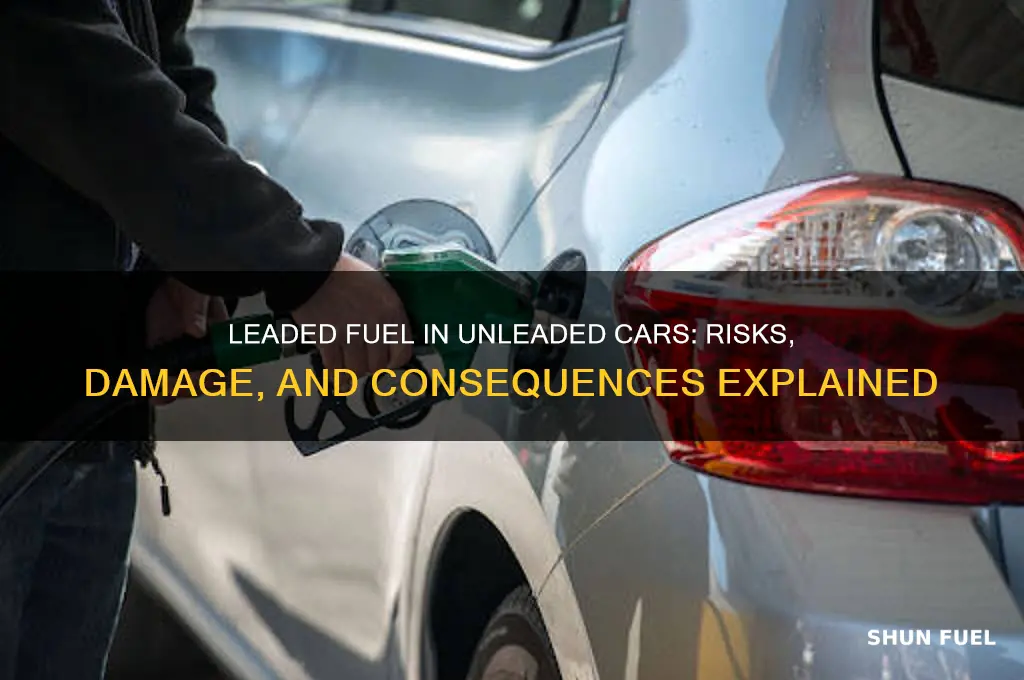 can you put leaded fuel in an unleaded car