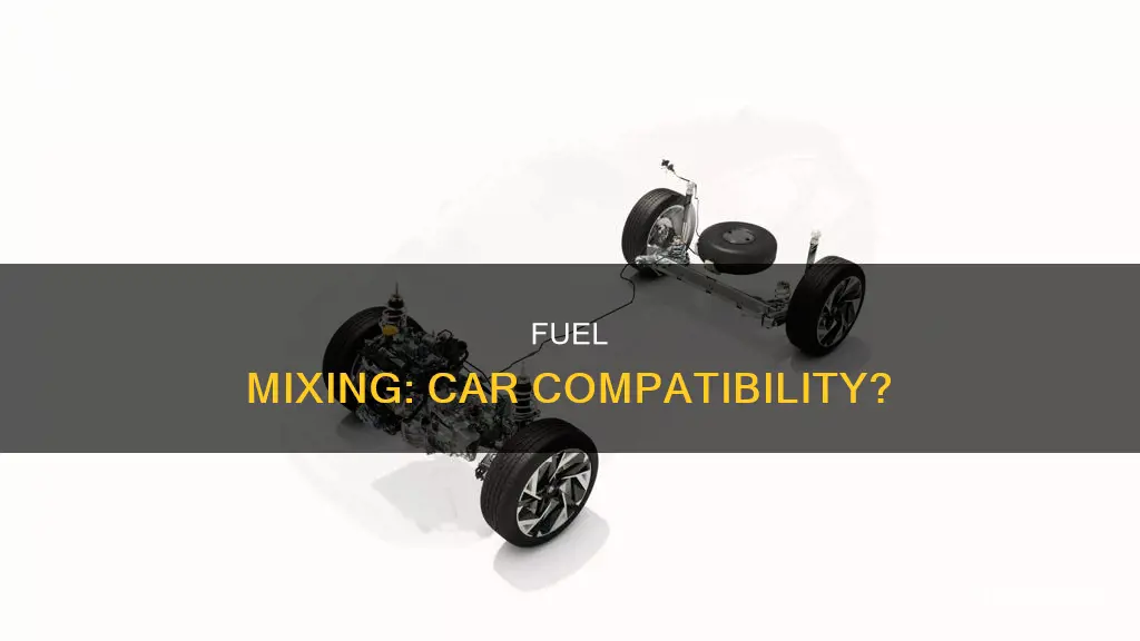can you put mixed fuel in a car
