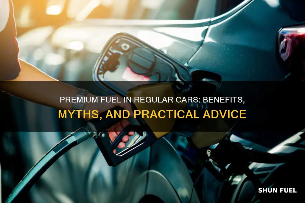 can you put premium fuel in a regular car