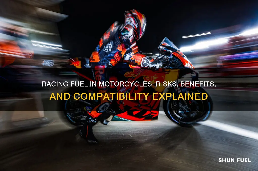 can you put racing fuel in a motorcycle