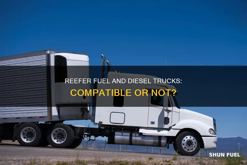can you put reefer fuel in a diesel truck