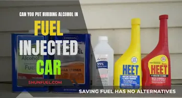 Rubbing Alcohol in Fuel-Injected Cars: A Guide to Safe Usage