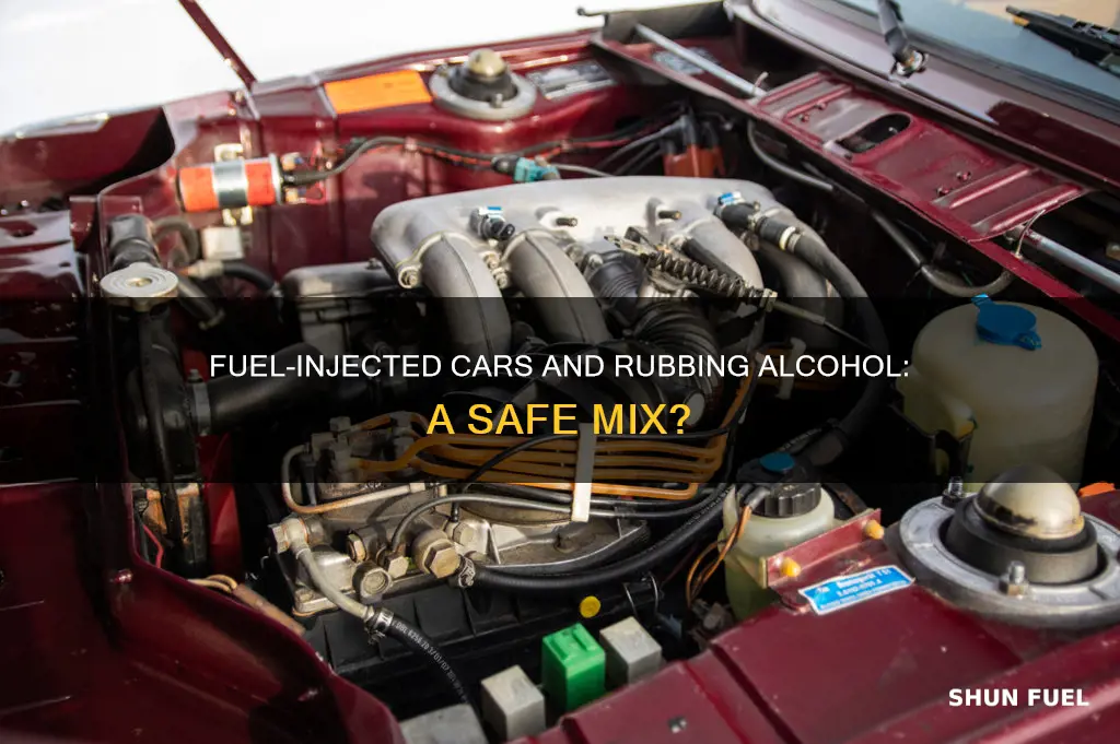 can you put rubbing alcohol in fuel injected car
