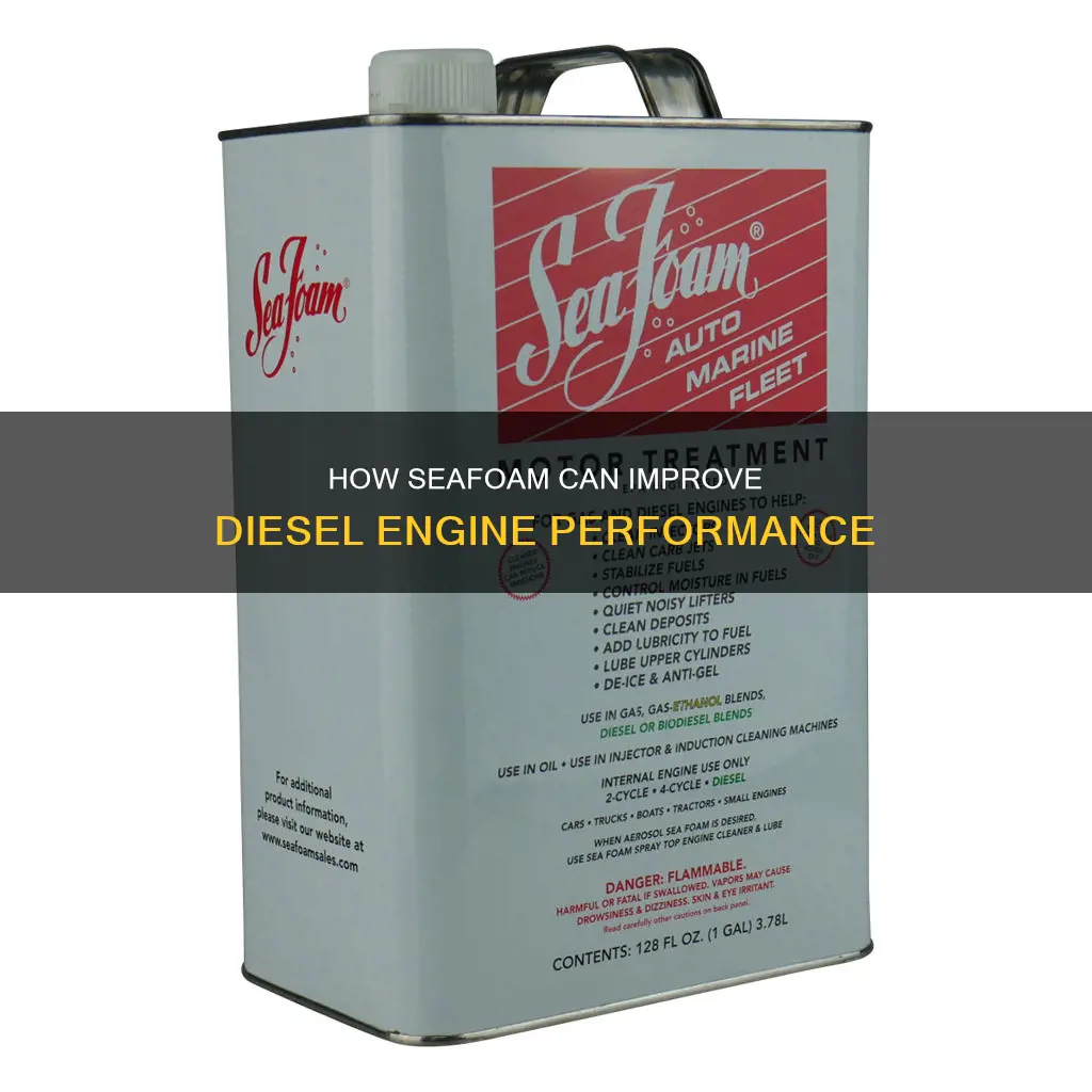can you put seafoam in diesel fuel