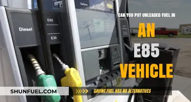 Unleaded Fuel in E85 Vehicles: Compatibility, Risks, and Best Practices
