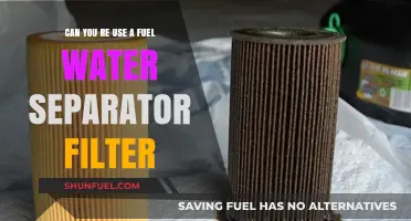 Fuel Efficiency: Reusing Fuel Water Separator Filters