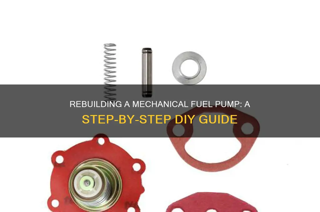 can you rebuild a mechanical fuel pump