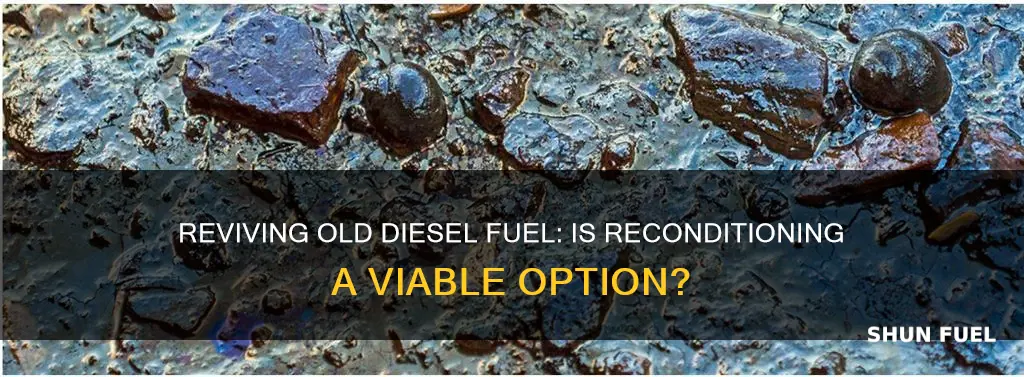 can you recondition old diesel fuel