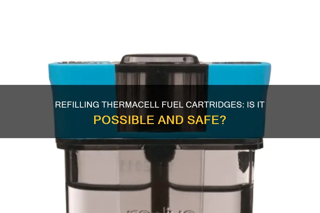 can you refill a thermacell fuel cartridge