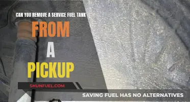 Removing a Service Fuel Tank from Your Pickup: Is It Possible?