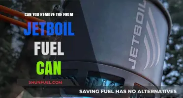 How to Safely Remove Fuel from a Jetboil Canister
