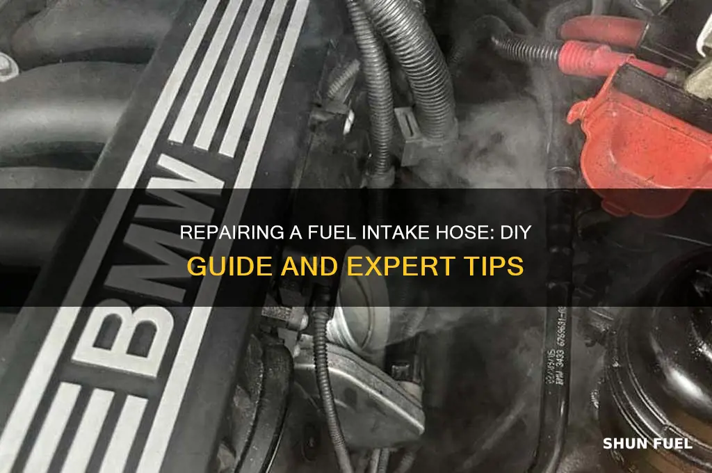 can you repair a fuel intake hose