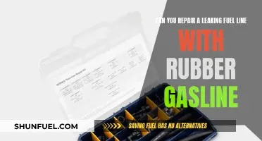 Repairing Leaking Fuel Lines: Rubber Hose Solution?