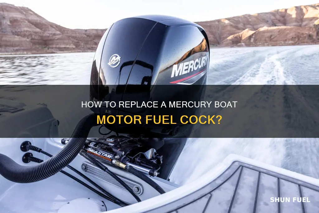 can you replace a mercury boat motor fuel cock