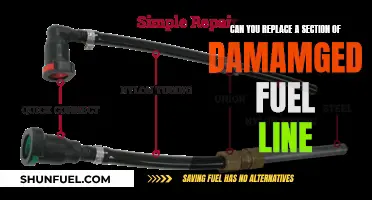 How to Replace a Damaged Fuel Line Section