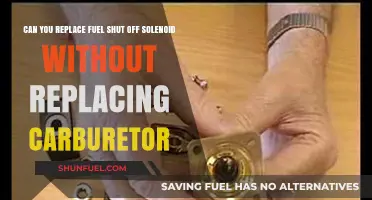 Fuel Shut Off Solenoid Replacement: Carburetor-Free Solution