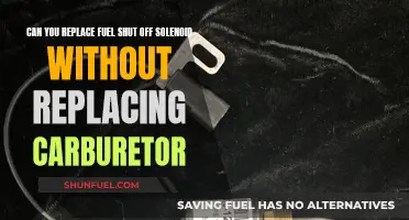 Fuel Shut-Off Solenoid: Replace or Repair Carburetor?