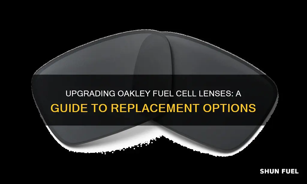 can you replace oakley fuel cell lenses