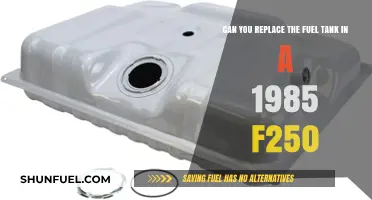 Replacing the Fuel Tank: A DIY Guide for 1985 F250 Owners