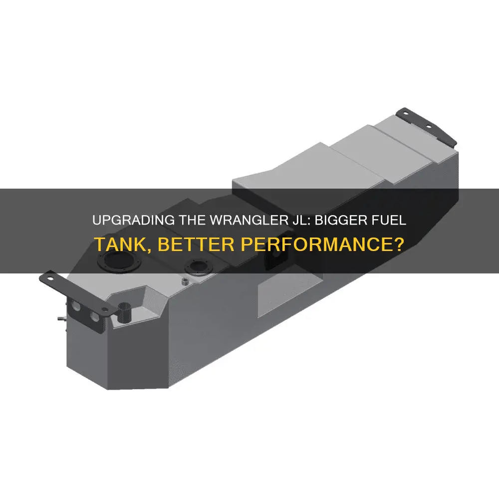 can you replace the wrangler jl fuel tank for larger