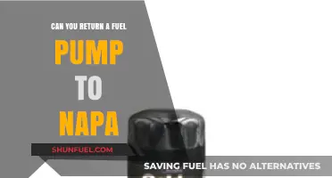 Returning a Fuel Pump to NAPA: Policies, Procedures, and Tips