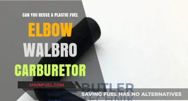 Reusing Plastic Fuel Elbows in Walbro Carburetors: Safe or Risky?