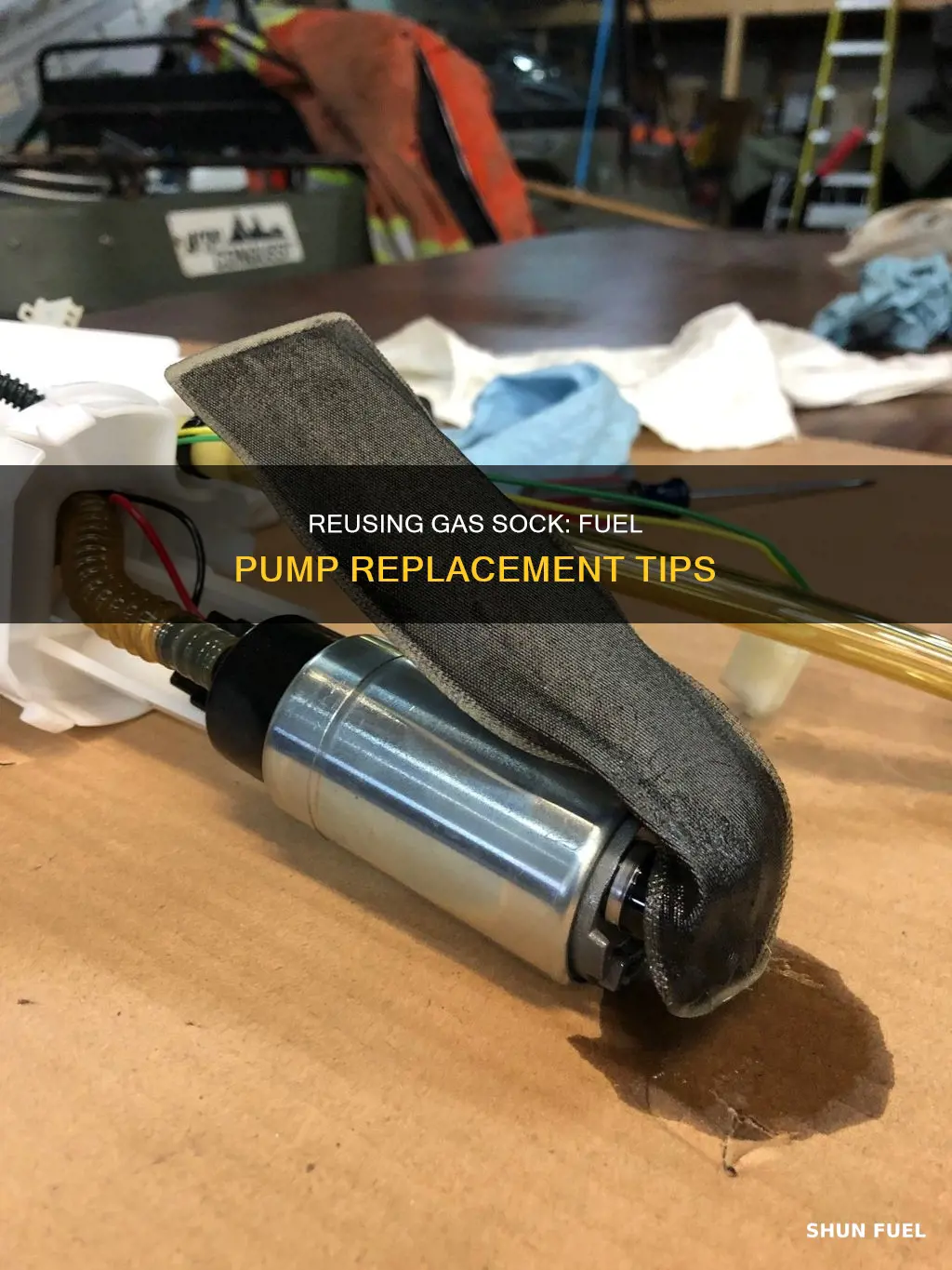 can you reuse gas sock when replacing fuel pump