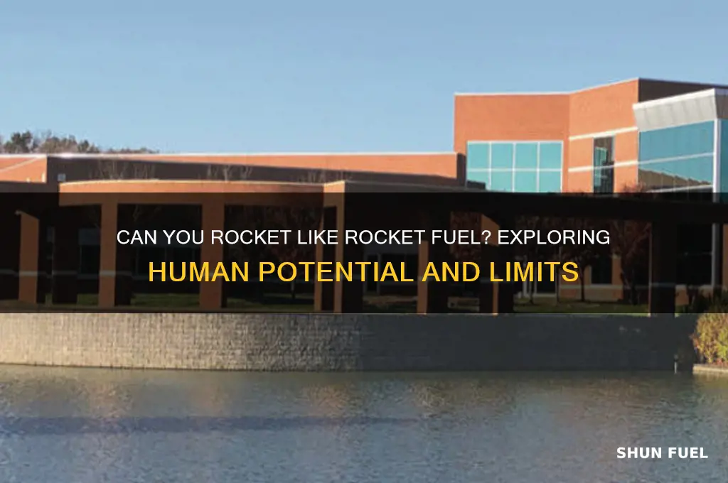 can you rocket like rocket fuel