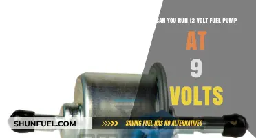 Running a 12V Fuel Pump at 9 Volts: Risks and Feasibility