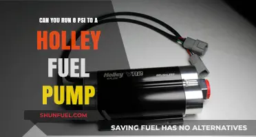 Running 8 PSI to a Holley Fuel Pump: Is It Safe?