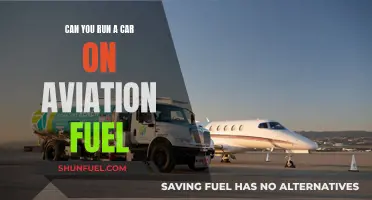 Exploring the Feasibility of Running Cars on Aviation Fuel