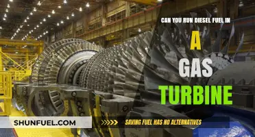 Diesel Fuel in Gas Turbines: Is It Possible?