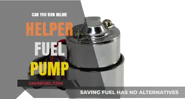 Can You Run an Inline Helper Fuel Pump? A Comprehensive Guide