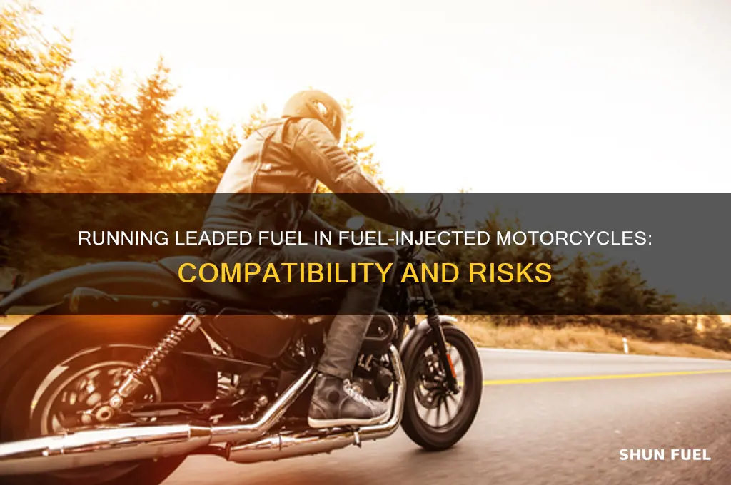 can you run lededbfuel in a fuel injected motocycle
